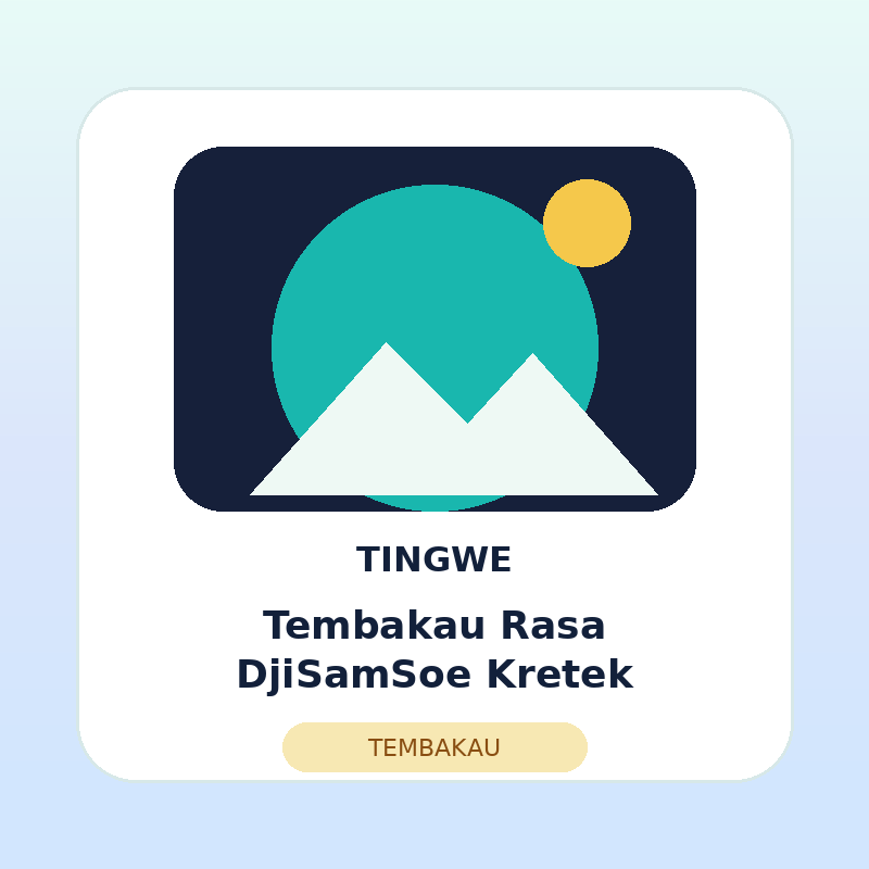 Tembakau Rasa DjiSamSoe Kretek