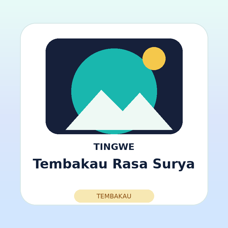 Tembakau Rasa Surya