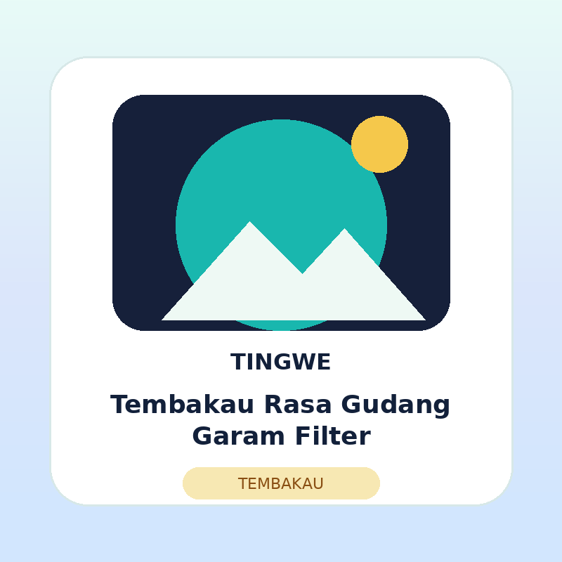 Tembakau Rasa Gudang Garam Filter