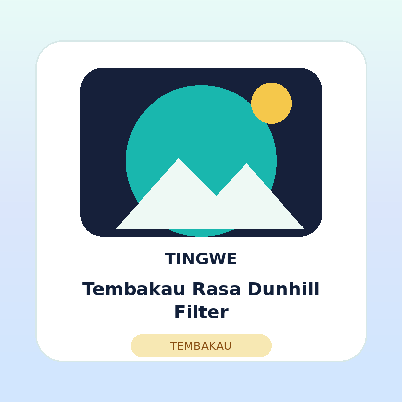 Tembakau Rasa Dunhill Filter