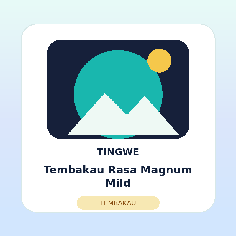 Tembakau Rasa Magnum Mild