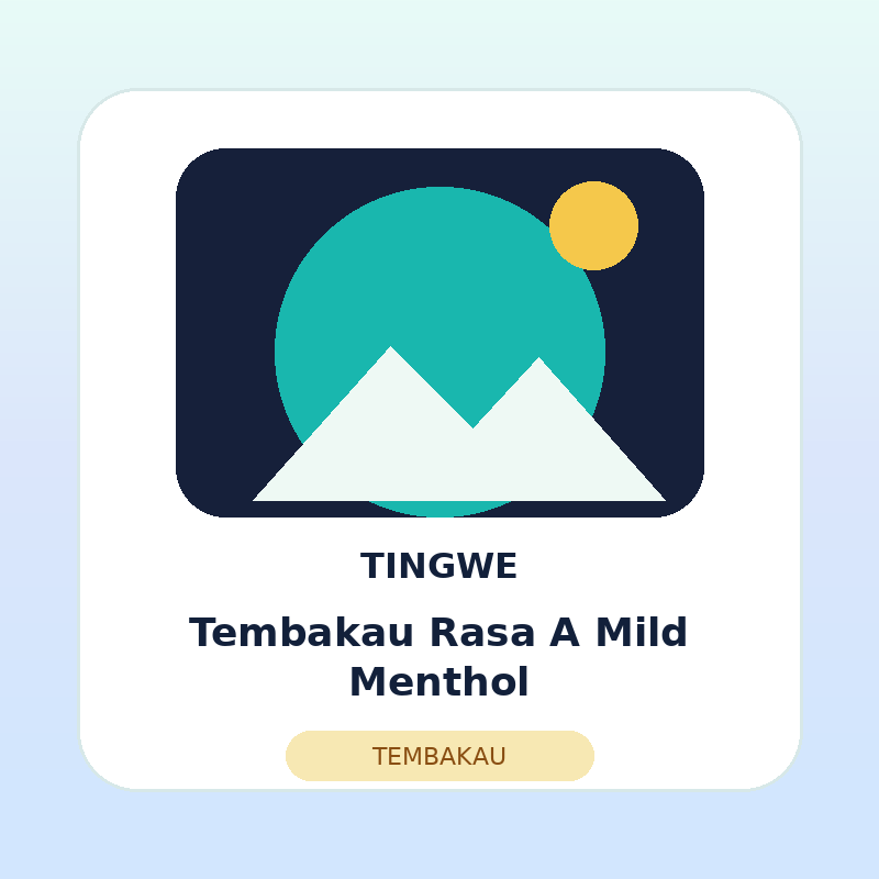 Tembakau Rasa A Mild Menthol